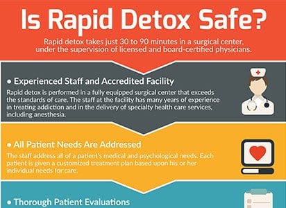 is rapid opiate detox safe